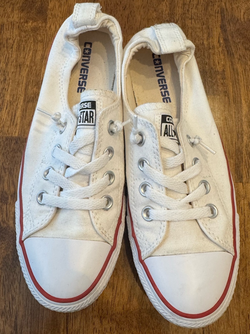 Converse Shoreline White Low-Top Slip-On Sneakers